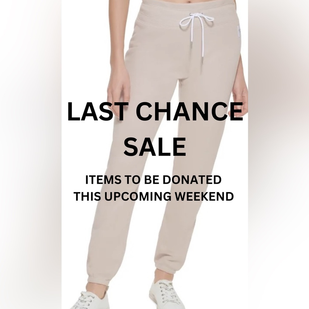 Calvin Klein Performance Sweatpants Beige Women’s US Size Small